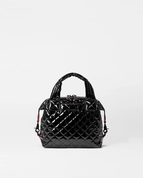 Black Lacquer Small Sutton Deluxe Sleek Design Practical Organizer