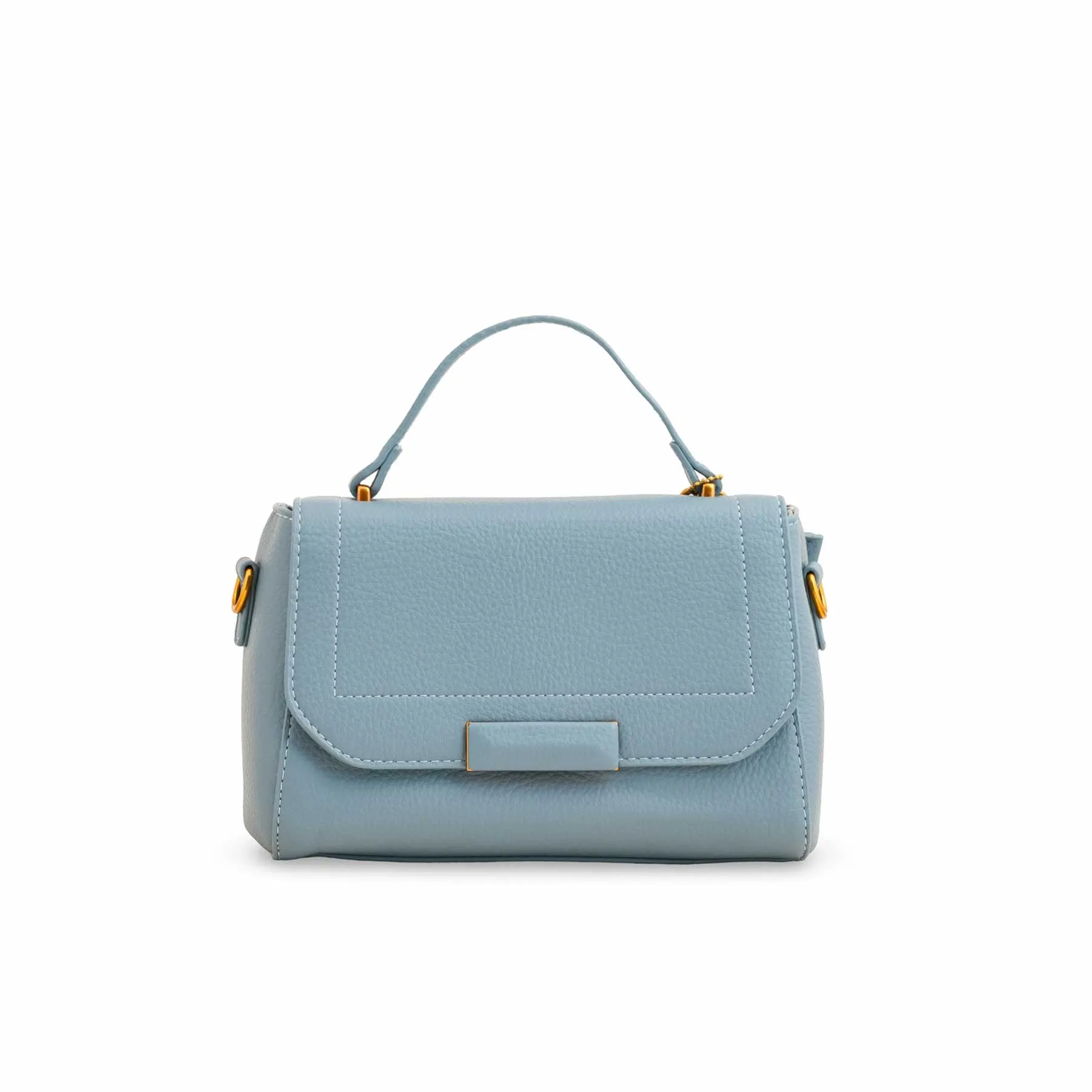Blue Formal Shoulder Bag P36144 Easy Carry Handle