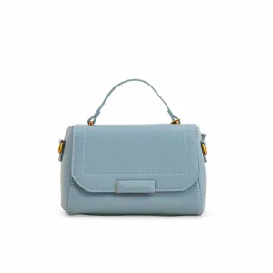 Blue Formal Shoulder Bag P36144 Easy Carry Handle