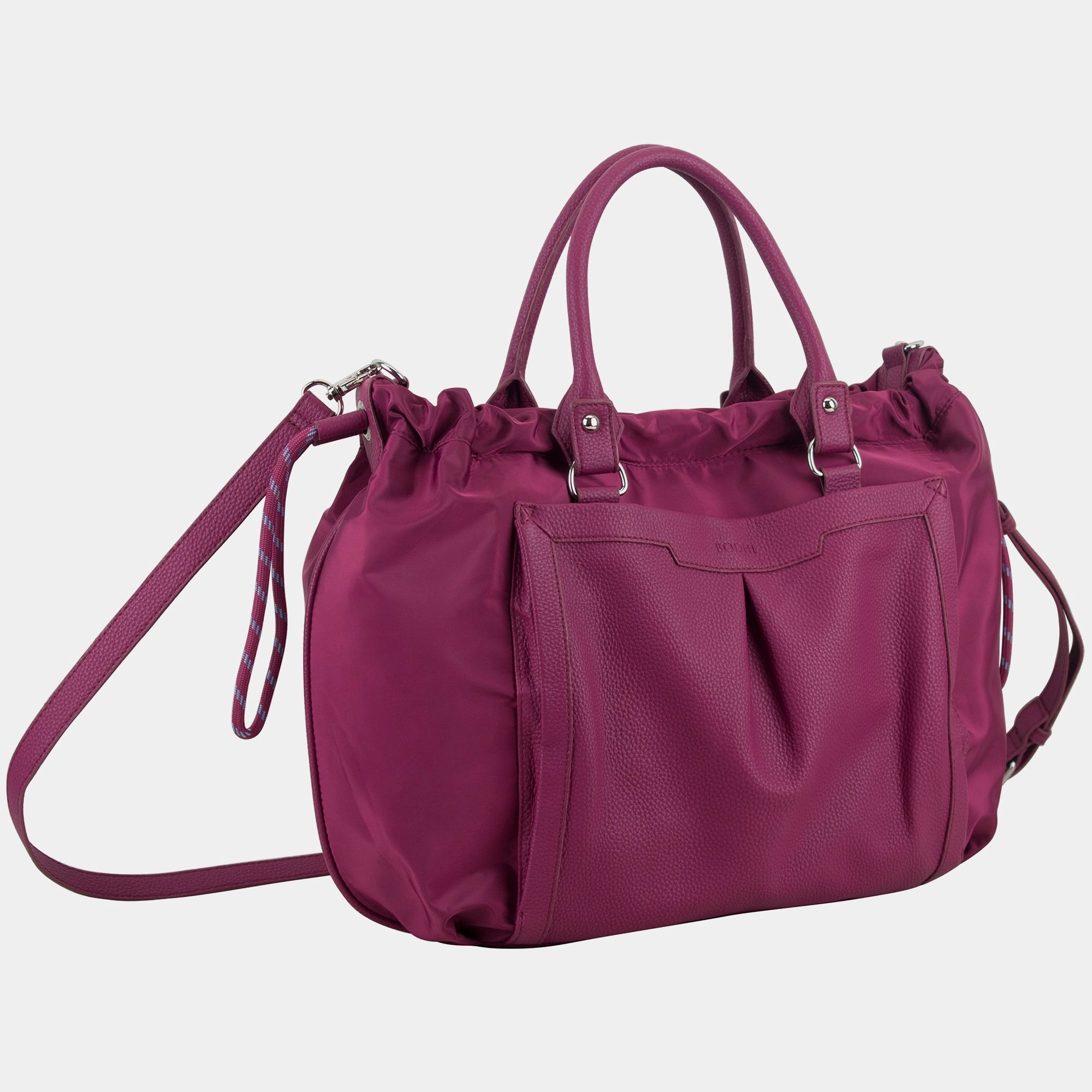 BODHI Rouchette Satchel Handbag Fashion Look