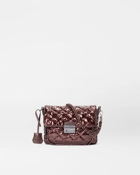 Bordeaux Lacquer Small Crosby Lock Crossbody Functional Everyday