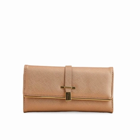 Flexible Fit Street Fashion Bronze Casual Wallet P70987