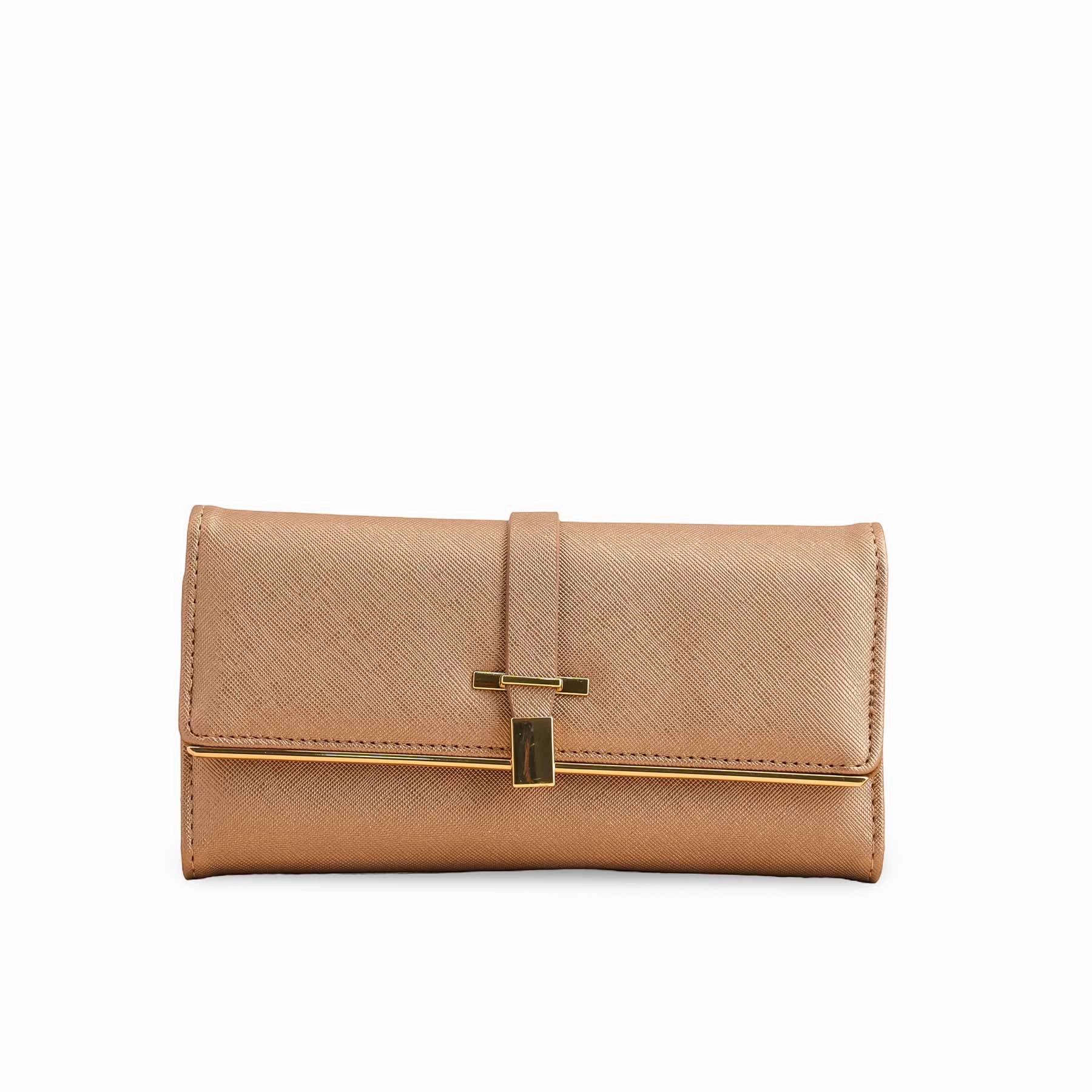 Flexible Fit Street Fashion Bronze Casual Wallet P70987