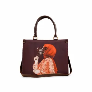 Lightweight Feel Light Movement Brown Casual Shoulder Bag For Women P56257