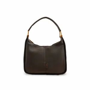 Easy Organization Brown Formal Shoulder Bag P36383