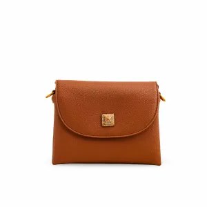 Luxury Feel Light Movement Brown Women Formal Shoulder Bag P36377