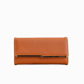 Brown Casual Wallet For Ladies P70967 Sport Outfit