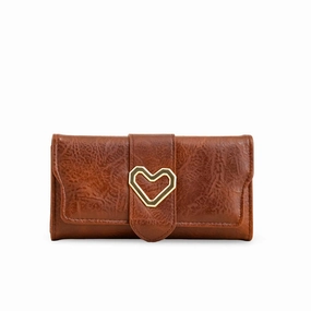 Brown Casual Wallet P70961 Practical Storage