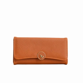 Brown Women Casual Wallet P70965 Sport Utility