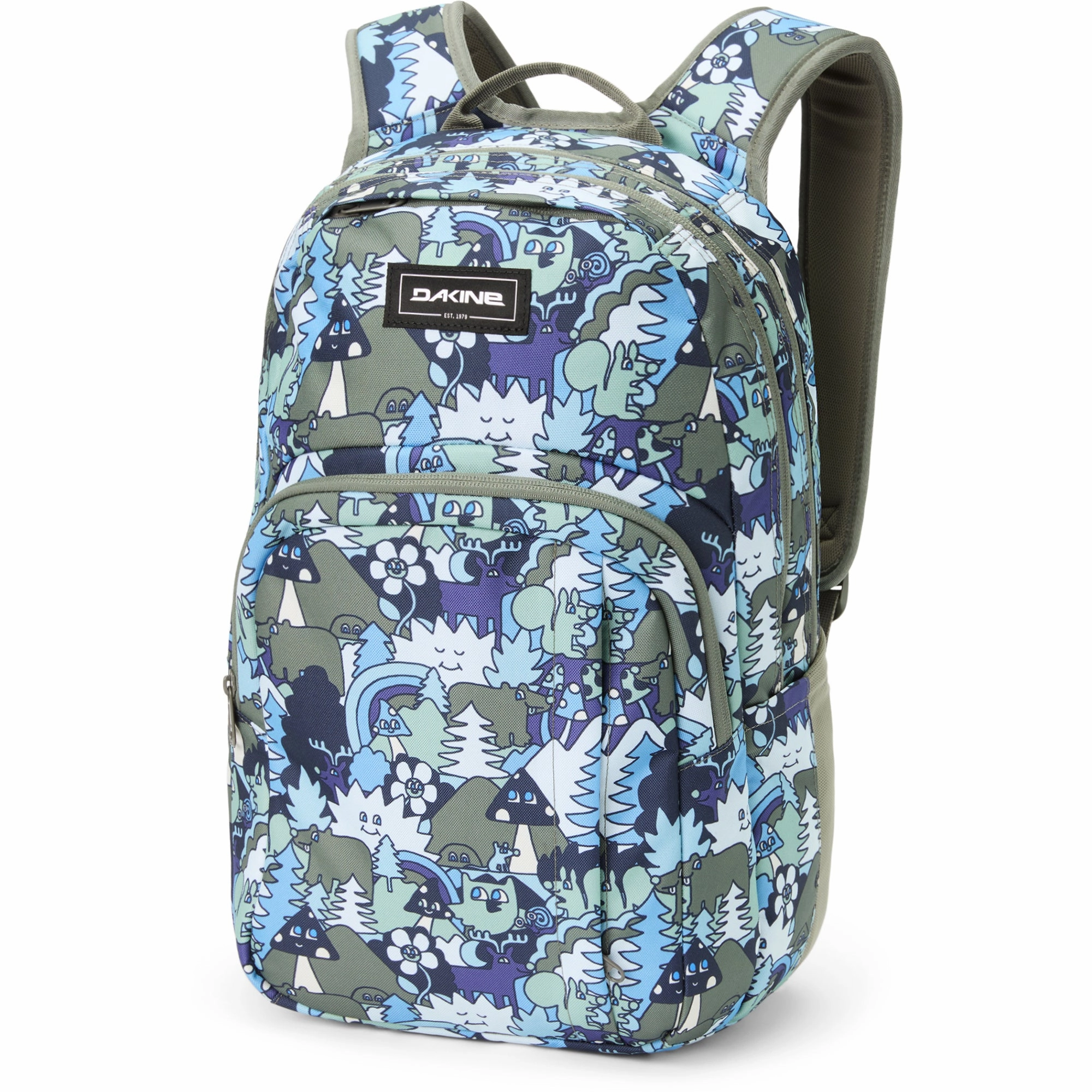 Weekend Trip Campus Backpack 25L - Whimsical Forest