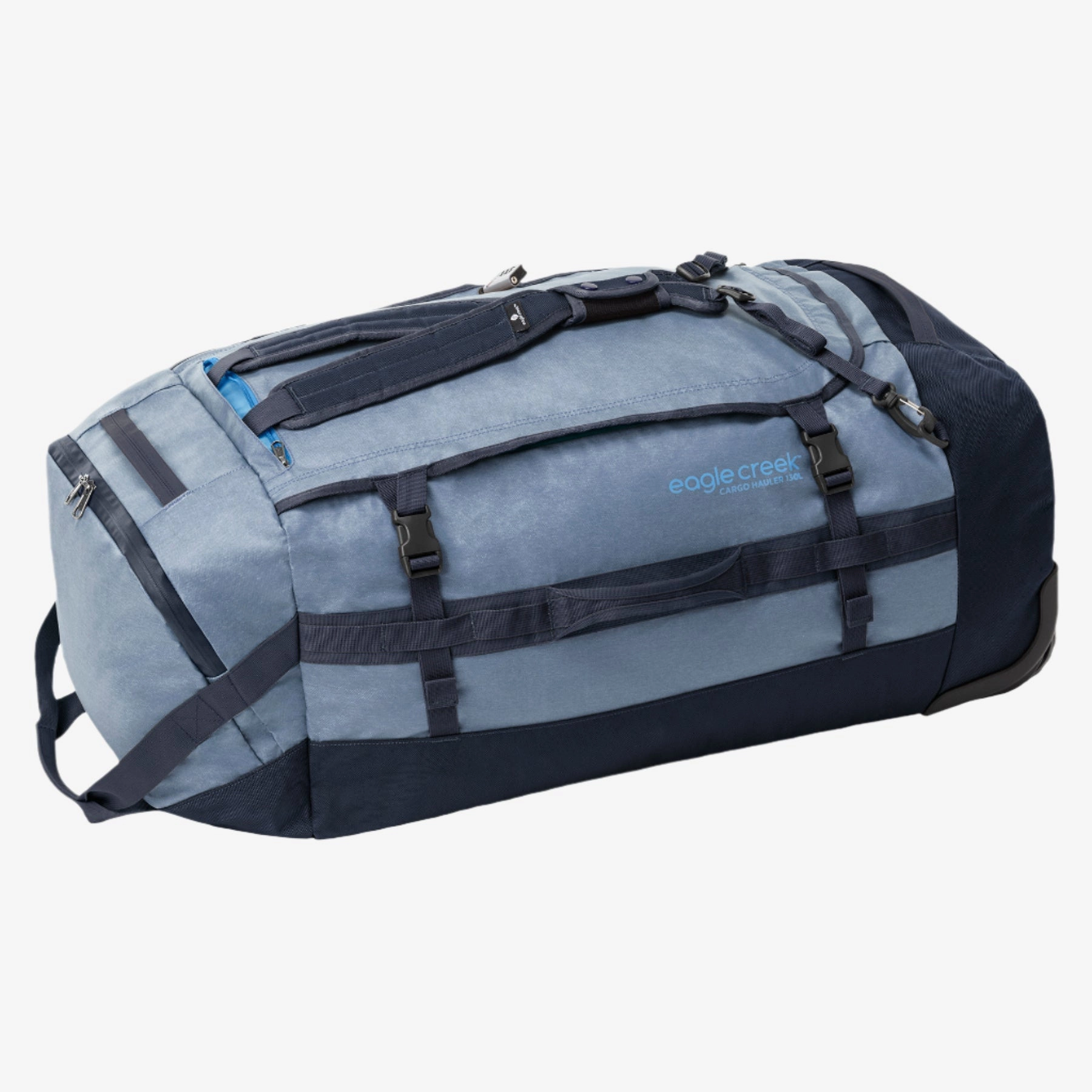 Functional fitness bag Large capacity bag Cargo Hauler 130L Wheeled Duffel Bag