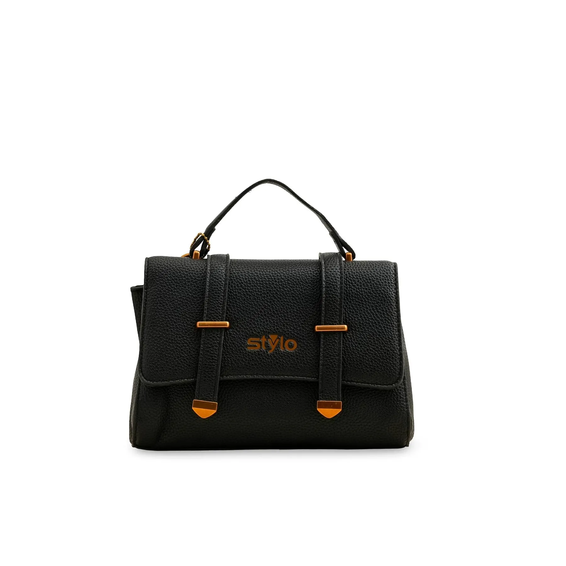 Street Style Black Formal Shoulder Bag P36148