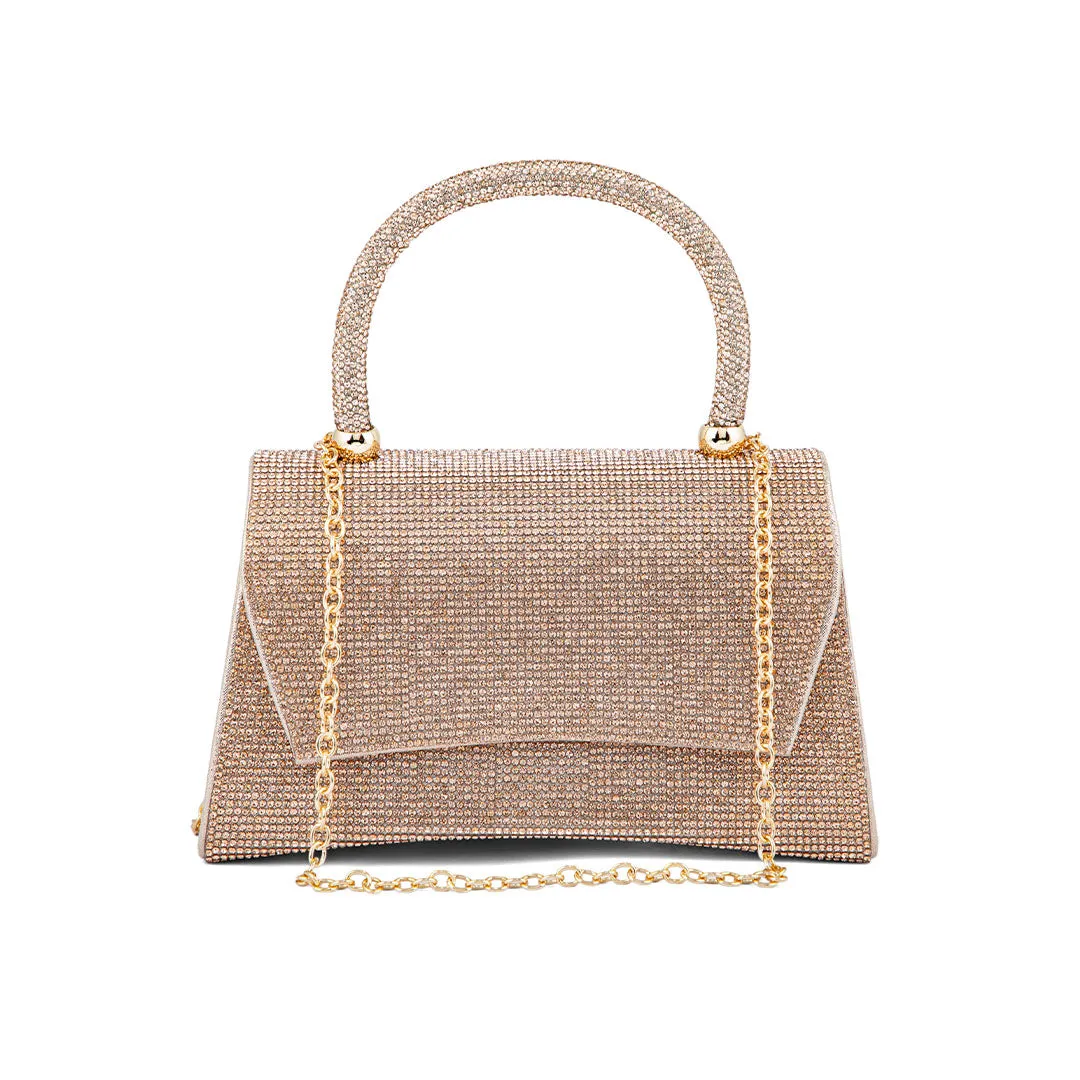 Urban Movement Refined Texture Champagne Fancy Shoulder Bag P24326