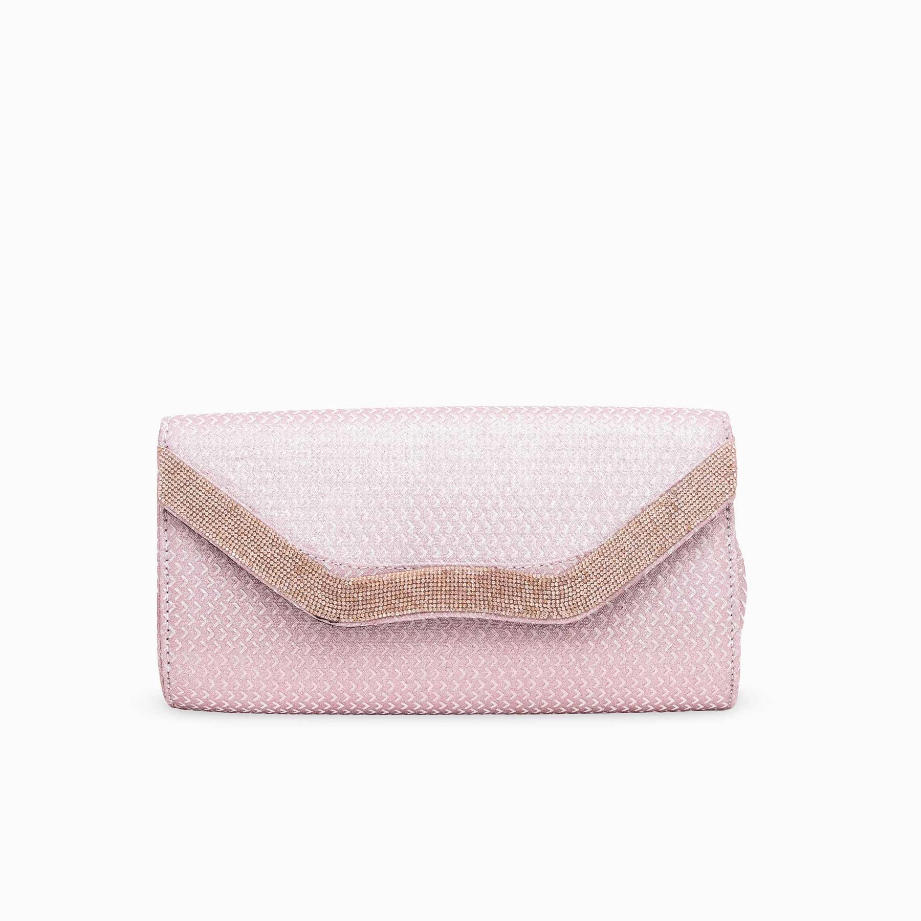Champagne Fancy Clutch P15347 Travel Necessity Work Routine