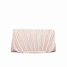 Weekend Companion Elegant Function Champagne Fancy Clutch P24144