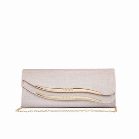Compact accessory Champagne Fancy Clutch P24172