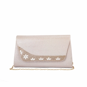 Travel Lifestyle Champagne Fancy Clutch P24174