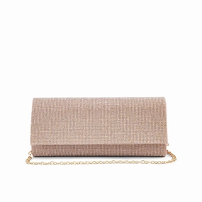 Compact Organization Compact Eco Friendly Bag Champagne Fancy Clutch P24328