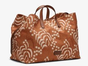 M/S Haven - Palm Jacquard/Cuoio Stylish Practicality