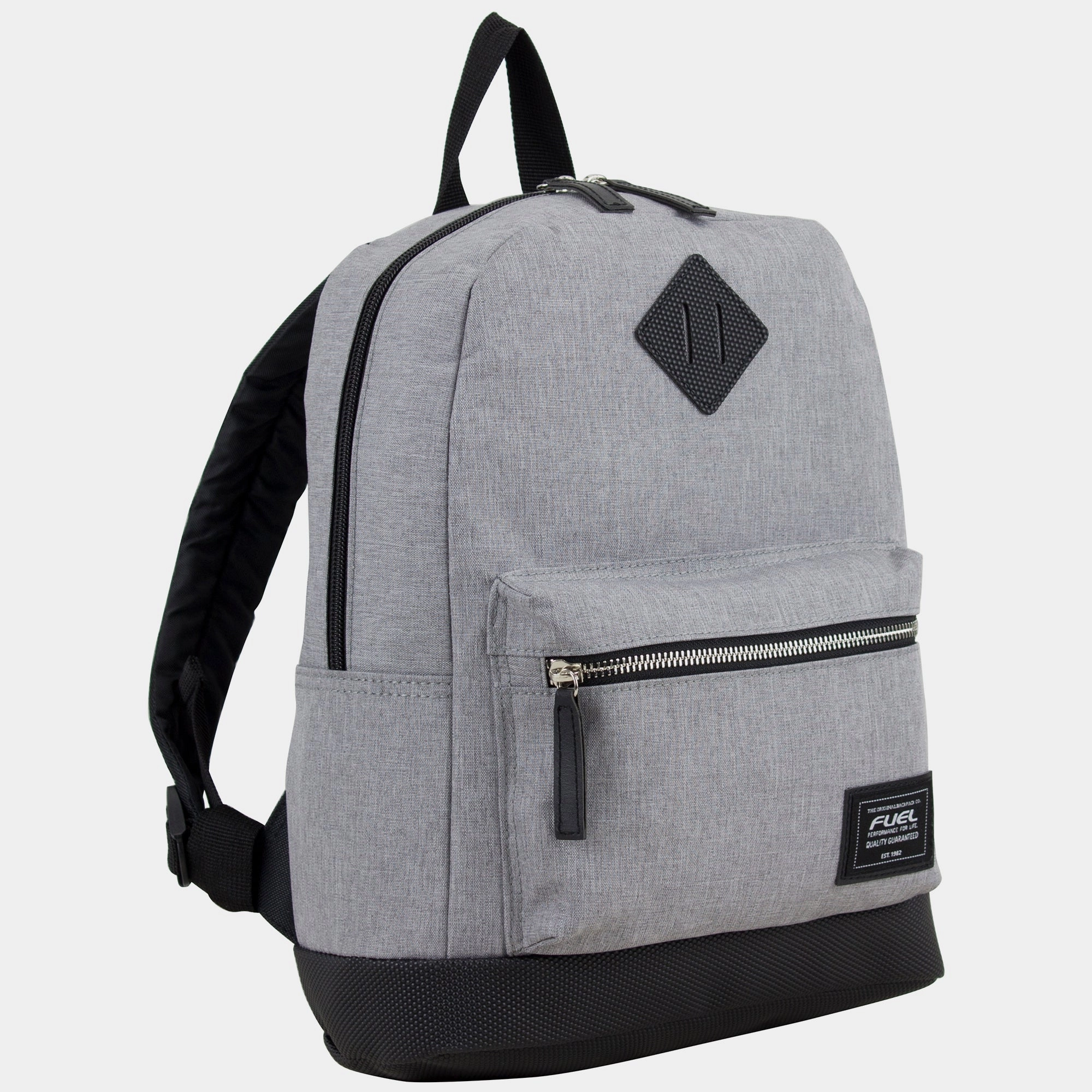 Compact Build City Pulse Classic Zipper Backpack