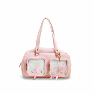 Comfy Everyday Pink Women Formal Shoulder Bag P36233