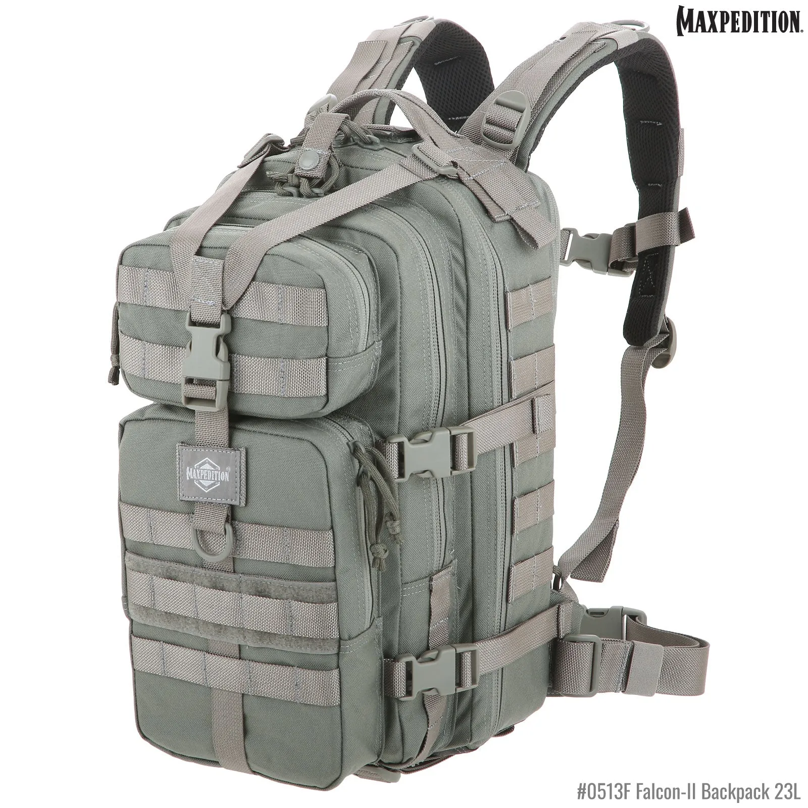 Falcon-II Backpack 23L (Buy 1 Get 1 Free. Mix and Match in Multiples of 2. All Sales Final.) Campus Essentials