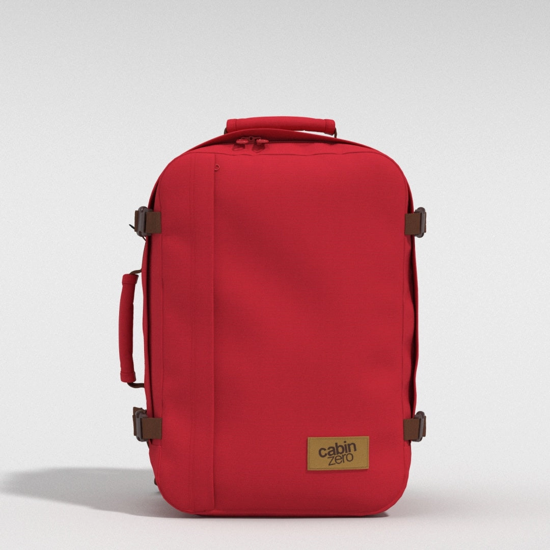 Classic Cabin Backpack 36L London Red Zoo visit