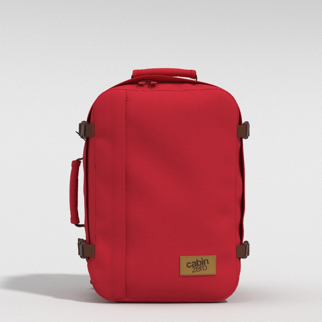 Classic Cabin Backpack 36L London Red Urban Structure Space Efficient