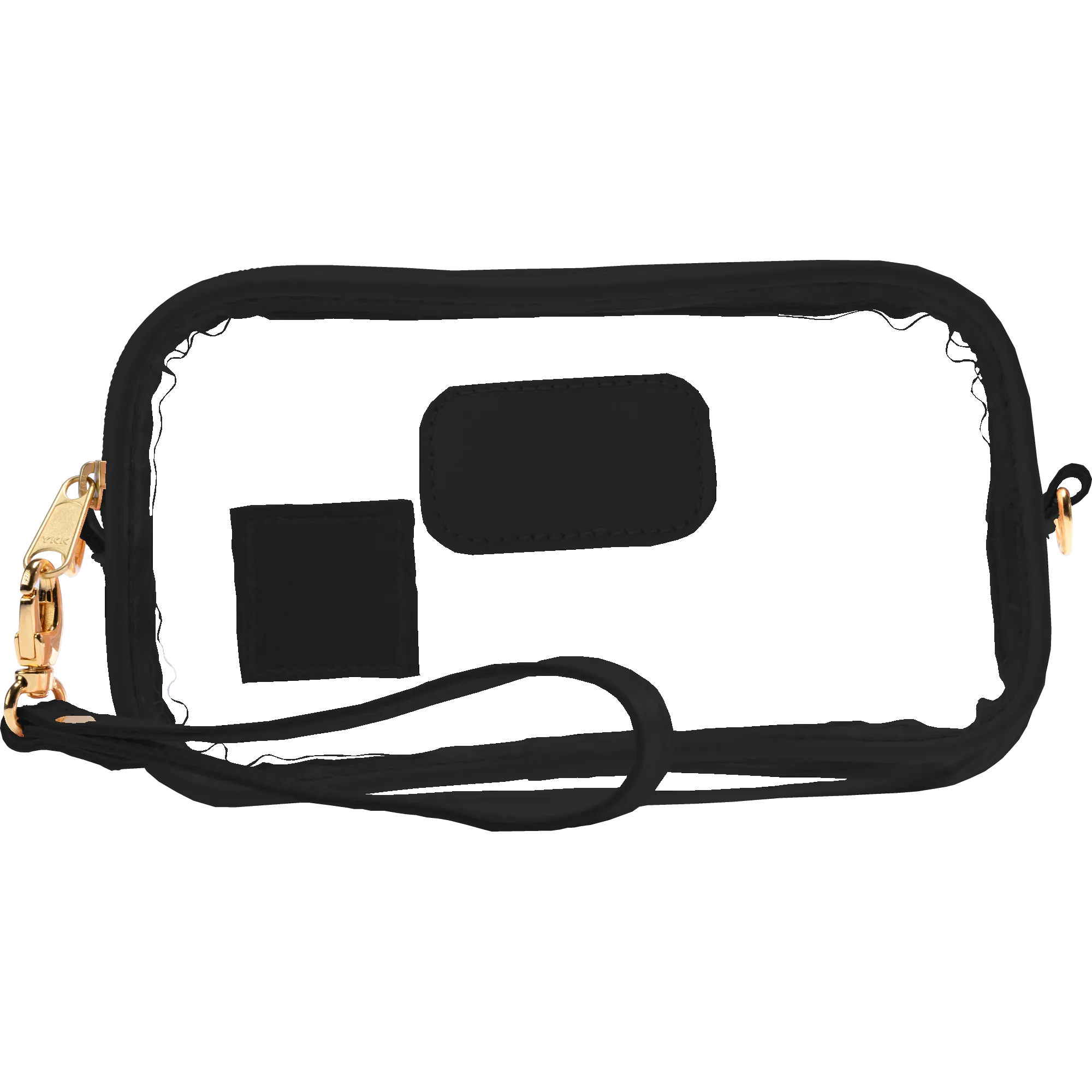 Secure Zipper Lightweight City Travel Clear Wristlet