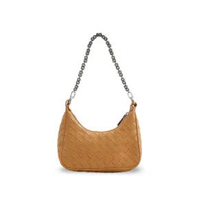 Brown Formal Shoulder Bag P24142 Modern Elegance Elegant Form
