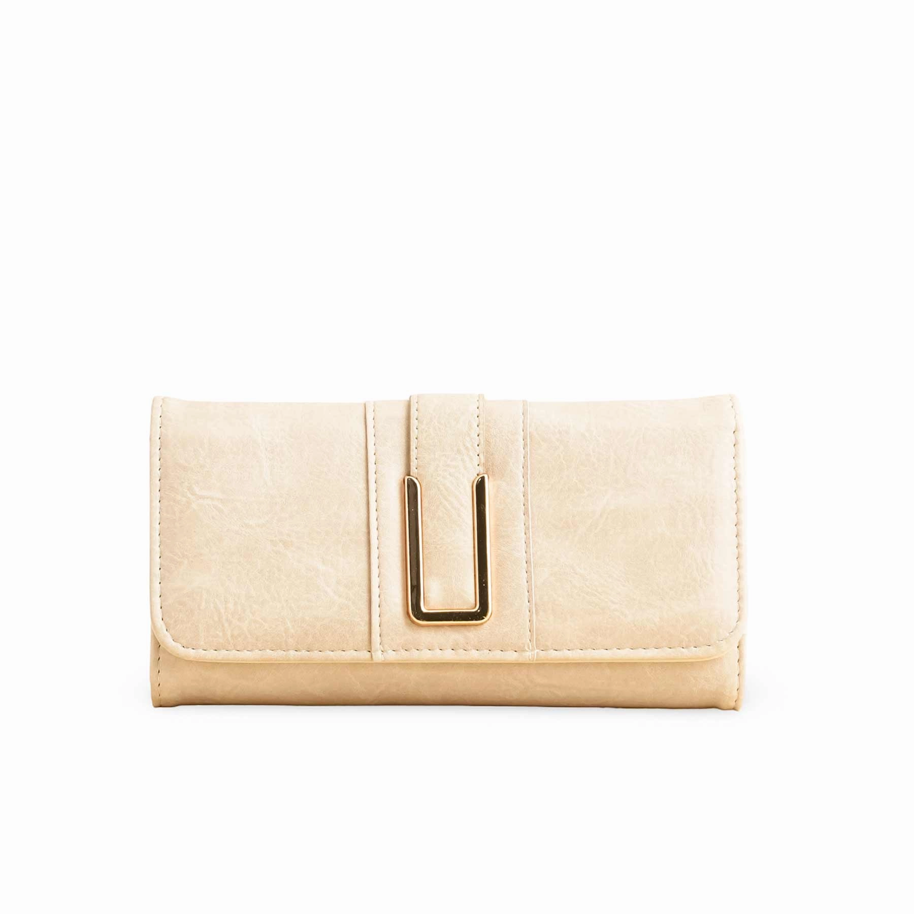 Beige Casual Wallet For Women P70960 Daily Essential Active Travel