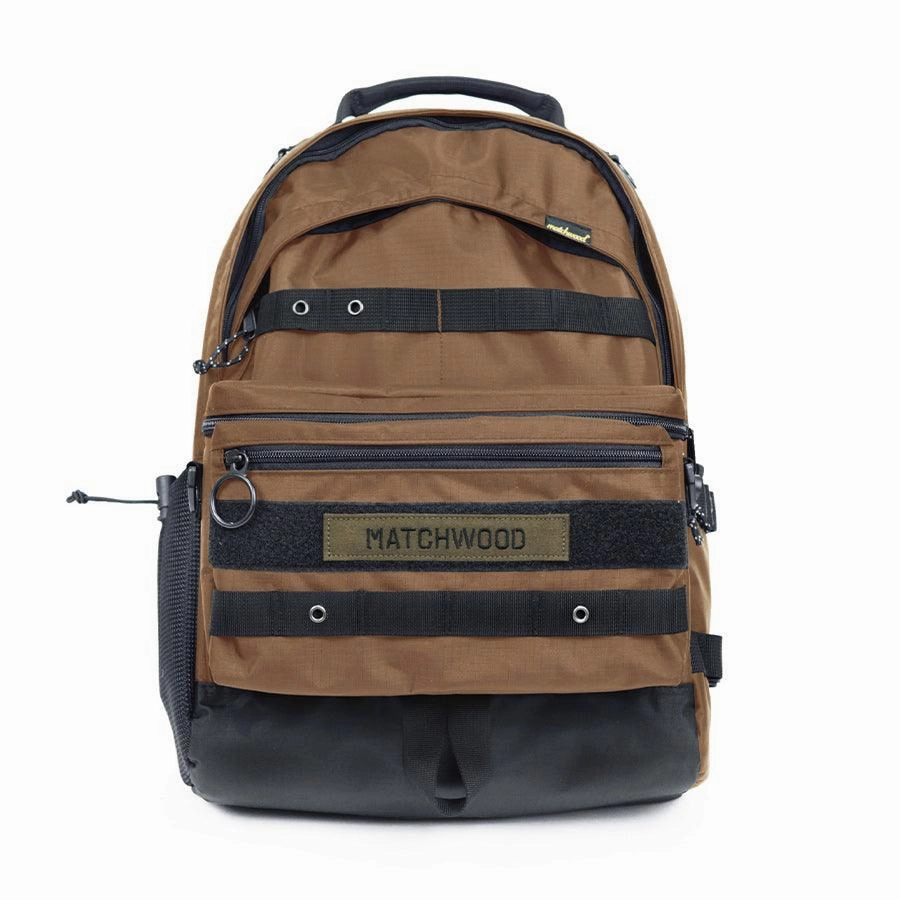City Comfort Adjustable Fit MATCHWOOD Clutch 3Way Backpack - BRBK