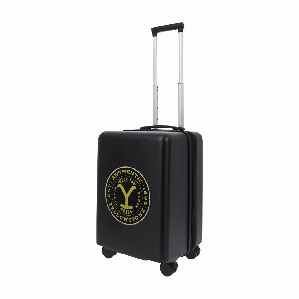 Yellowstone 22.5" Black Carry-On Suitcase Luggage Fashion Show winter sports