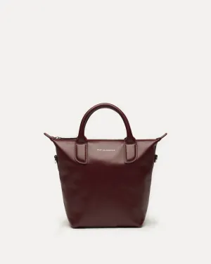 Petit O'Hare Smooth Leather Tote Sophisticated Edge