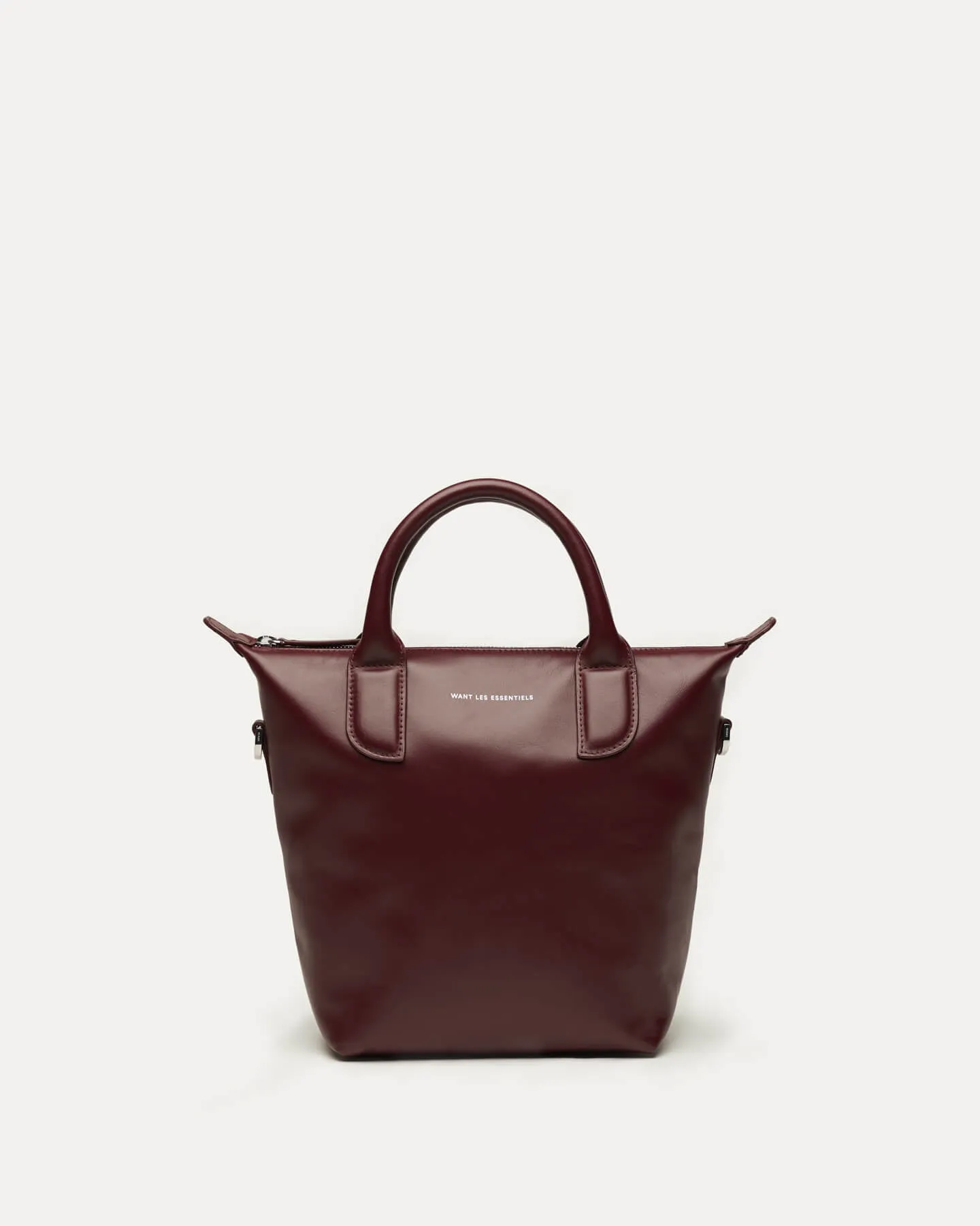 Petit O'Hare Smooth Leather Tote Minimal Carry Bag Versatile Concept