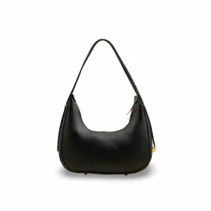 Fashion Choice Daily Organizer Black Formal Shoulder Bag For Ladies P56244