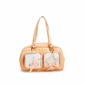 Travel Ready Orange Women Formal Shoulder Bag P36233