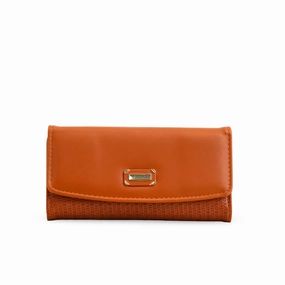 Functional Outfit Brown Casual Wallet For Women P70981
