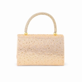 Urban Style Modern Utility ChamPagne Bridal Clutch P24369