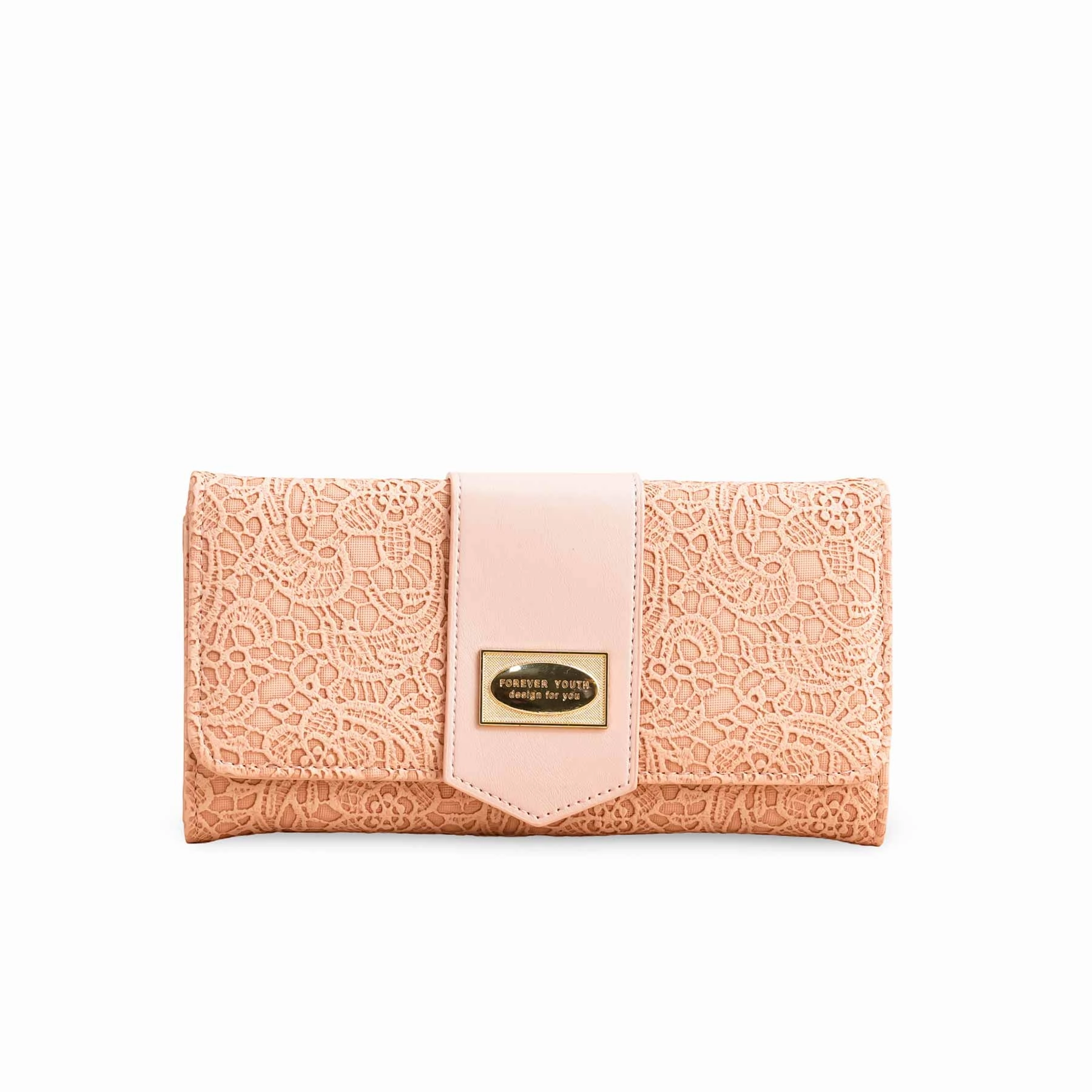Pink Casual Wallet For Women P70977 Compact Travel