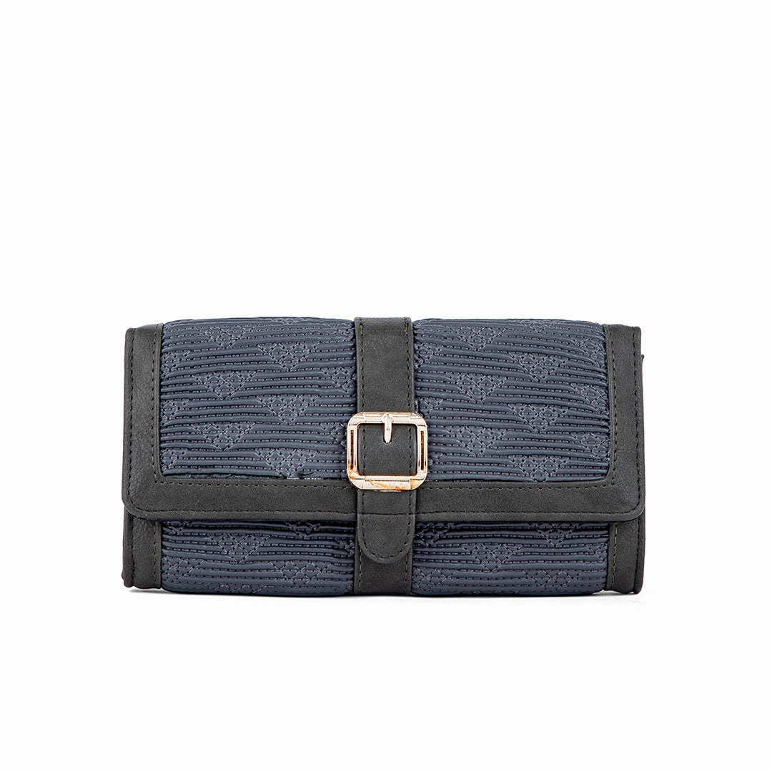 Grey Casual Wallet P97498 Lightweight Utility