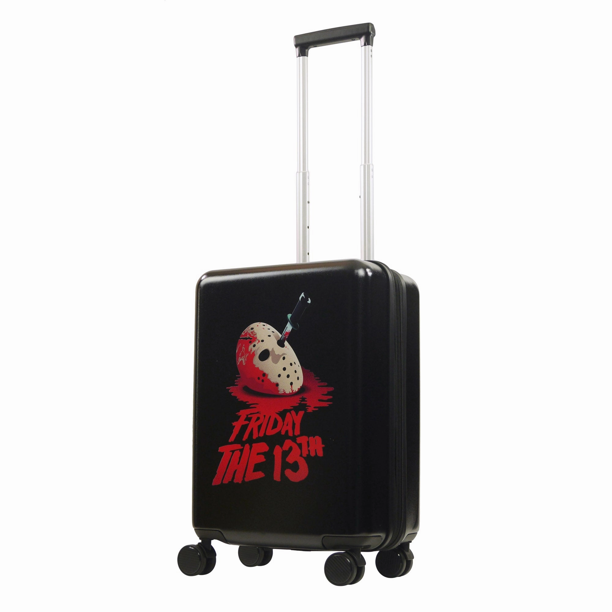 Sleek Outline Friday The 13th Ful 22.5" Black Carry-On Luggage
