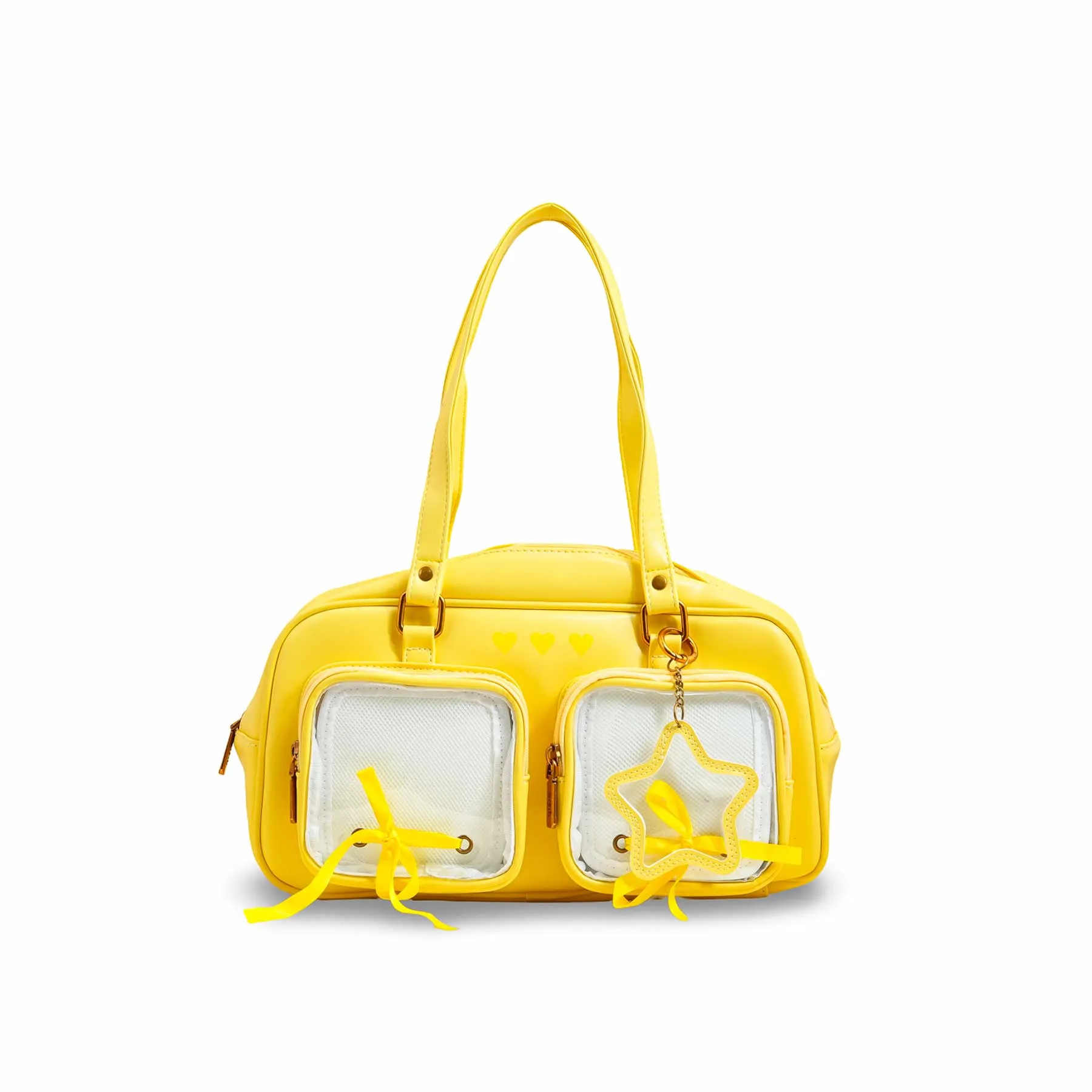 Urban Movement Trendy Piece Yellow Women Formal Shoulder Bag P36233