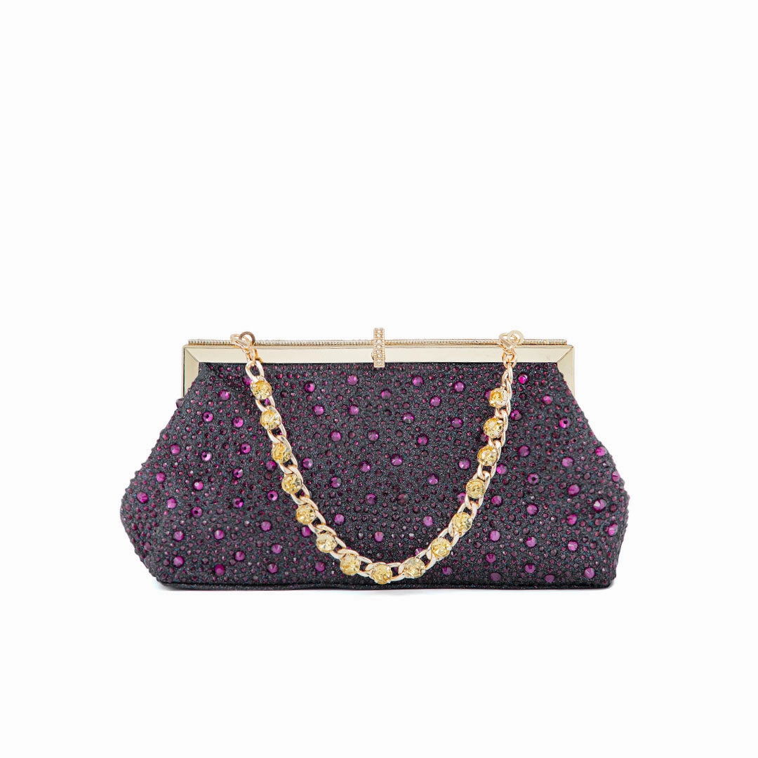 Holiday Bag Versatile Bag PurPle Fancy Clutch P24195