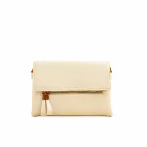 Beige Women Formal Shoulder Bag P36362 Chic Handbag