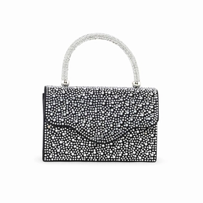 Black Bridal Clutch P24371 Reusable Lifestyle Bag Classic Mood