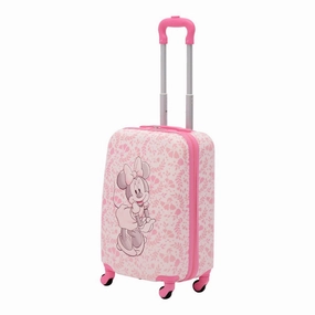 Disney Ful Minnie Mouse Floral Pink Kids 20.5" Luggage Strong Carry Work Days