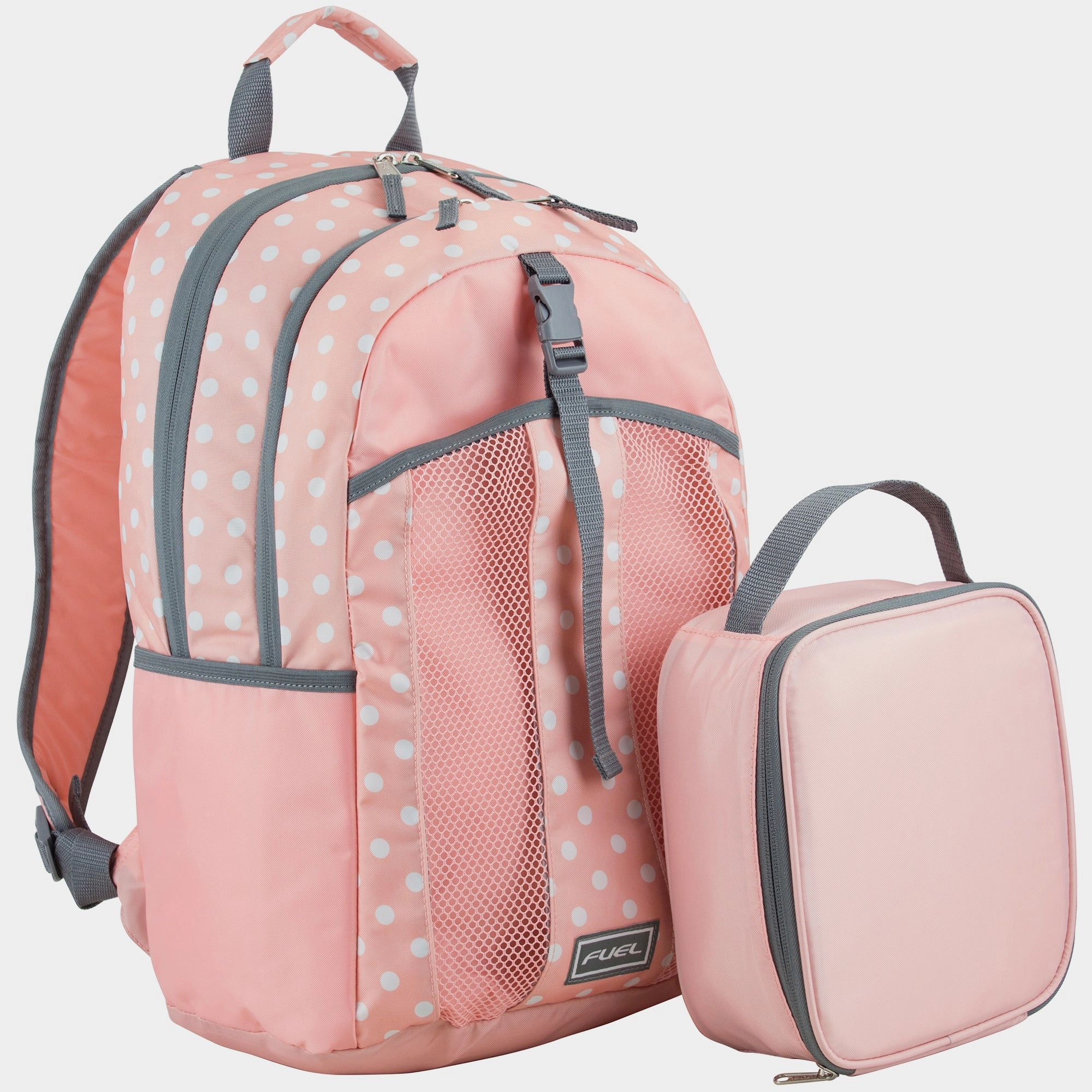 Double Compartment Backpack with Matching Lunch Bag Durable Use