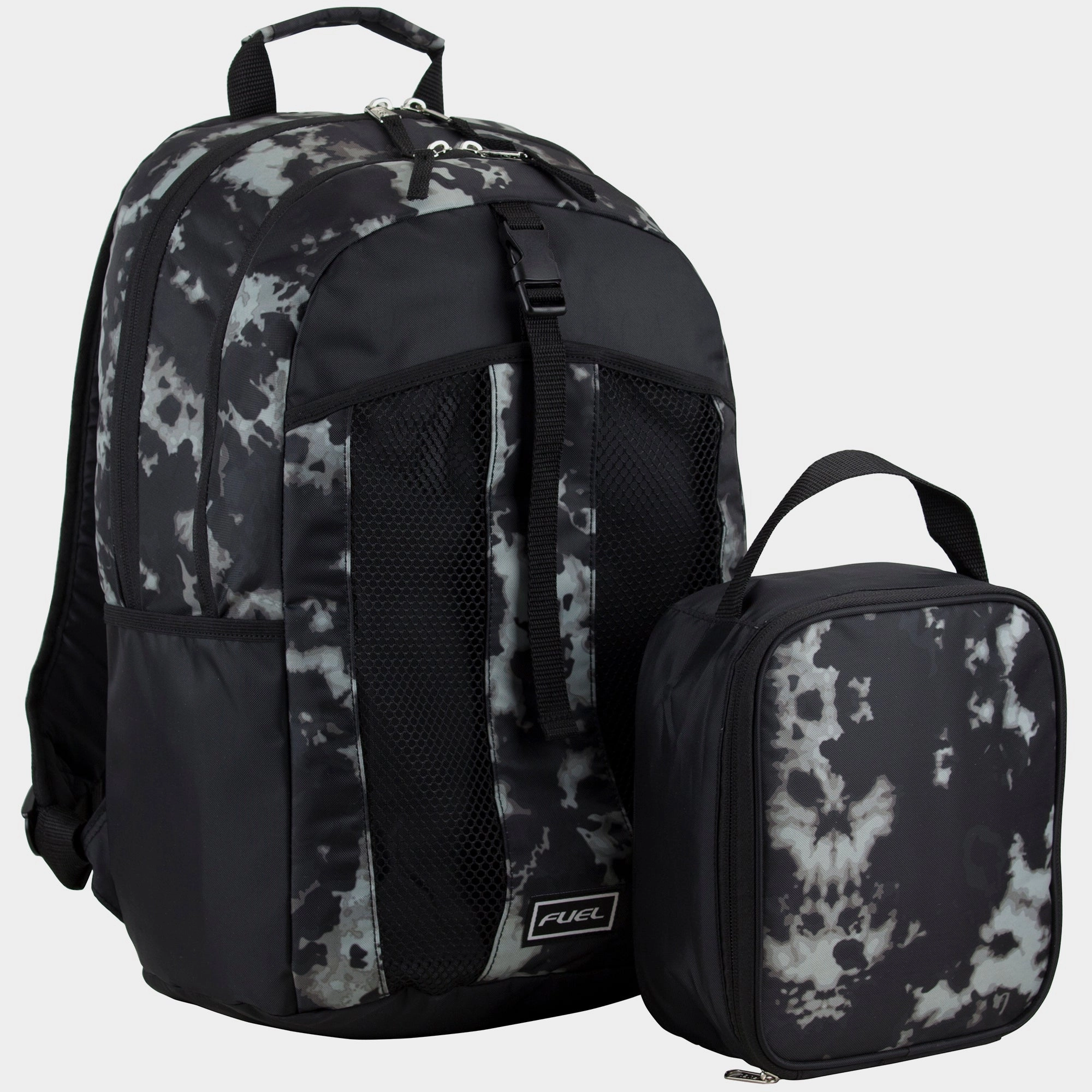 Quality Finish Double Compartment Backpack with Matching Lunch Bag