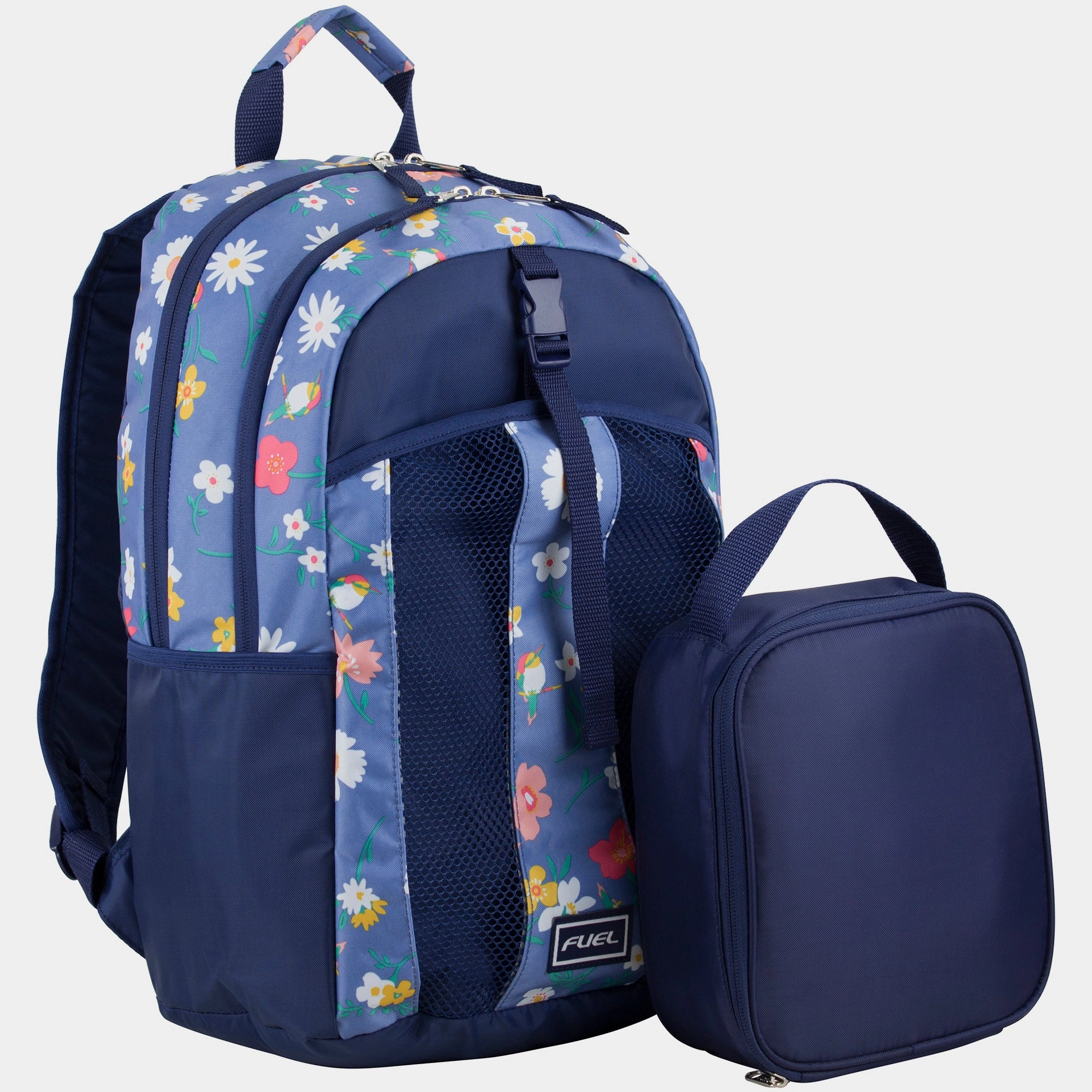 Modern Work Bag Double Compartment Backpack with Matching Lunch Bag